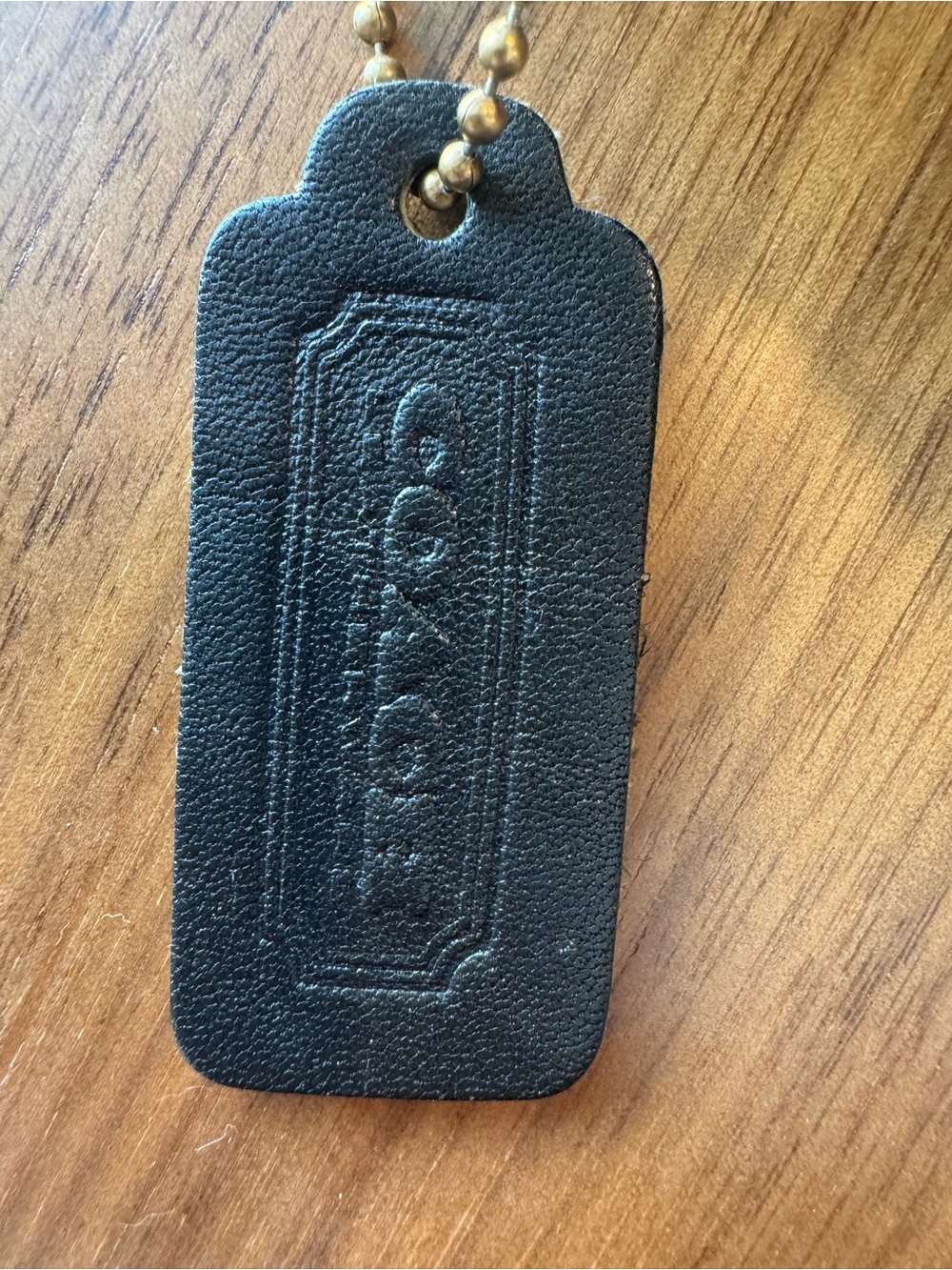Vintage Coach City Bag Black with Brass Hardware - Picture 3 of 7